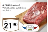 Roastbeef Angebote von Globus bei GLOBUS Pirmasens für 21,90 €