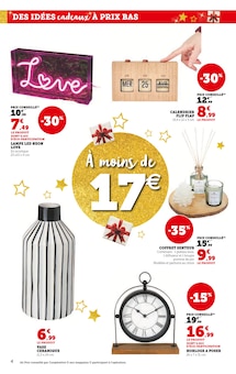 Promo Luminaires dans le catalogue Super U du moment à la page 4