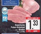 Bayerische Puten-Schnitzel bei E center im Hunderdorf Prospekt für 1,33 €