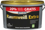 Globus-Baumarkt - Raumweiß Extra Angebot im Prospekt Raumweiß Extra bei Globus-Baumarkt im Prospekt "" für 39,99 €