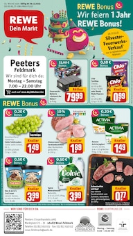 Aktueller REWE Prospekt für Wesel mit  Seiten