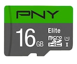 Carte mémoire micro SD 16Go - PNY en promo à 9,99 € chez Carrefour Carte mémoire micro SD 16Go - PNY dans le catalogue Carrefour