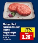 Angus Burger Angebote von Metzgerfrisch bei Lidl Delmenhorst für 3,39 €
