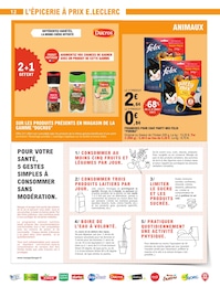 Prix et réduction Le Chat dans le prospectus E.Leclerc en cours Offre Le Chat dans le catalogue E.Leclerc du moment à la page 12