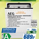 Einbau-Geschirrspüler Gl8200A2EX im Angebot bei expert in Lüneburg Einbau-Geschirrspüler Gl8200A2EX Angebote von AEG bei expert Lüneburg für 689,00 €