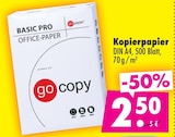 Kopierpapier von go paper für 2,50 € bei Mäc-Geiz im Angebot Kopierpapier von go paper im aktuellen Mäc-Geiz Prospekt