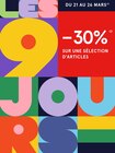 Promo -30% SUR UNE SÉLECTION D'ARTICLES à  dans le catalogue Monoprix à Paris