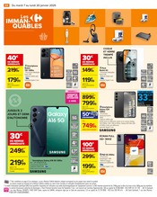 Samsung Galaxy S Angebote im Prospekt "NOUVELLE ANNÉE MEILLEURE PROMO" von Carrefour auf Seite 86