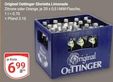 Glorietta Limonade Angebote von Oettinger bei GLOBUS St. Ingbert für 6,99 €