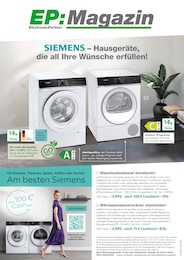 EP: Prospekt für Auerbach (Vogtland): "SIEMENS - Hausgeräte, die all Ihre Wünsche erfüllen!", 12 Seiten, 15.09.2025 - 28.09.2025