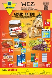 WEZ Supermarkt Prospekt der aktuellen Woche mit 28 Seiten, gültig von 03.08.2026 bis 08.08.2026, in Lindhorst und Umgebung Aktueller WEZ Supermarkt Prospekt in Lindhorst und Umgebung, "Die WEZette" mit 28 Seiten, 03.08.2026 - 08.08.2026
