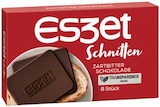 Schnitten Zartbitter Schokolade Angebote von Eszet bei REWE Bergisch Gladbach für 1,29 €
