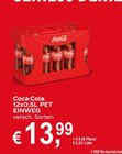 Aktuelles Coca-Cola Angebot bei Getränkewelt in Düsseldorf ab 13,99 €
