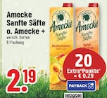 Sanfte Säfte o. Amecke + bei Trinkgut im Sprockhövel Prospekt für 2,19 €