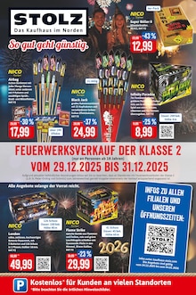 Kaufhaus Stolz Stralsund Prospekt "STOLZ. Das Kaufhaus im Norden." mit 8 Seiten