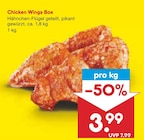 Chicken Wings Box Angebote bei Netto Marken-Discount Leverkusen für 3,99 €