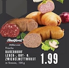 Aktuelle Zwiebelmettwurst Angebote bei E center in Essen Aktuelles Bauernhof Leberwurst Angebot bei E center in Essen ab 1,99 €