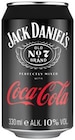 Jack Daniel's & Cola von Jack Daniel's & Coca Cola im aktuellen REWE Prospekt