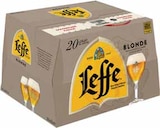 Bière Blonde - Leffe - Intermarché à Antibes Bière Blonde - Leffe en promo chez Intermarché Antibes à 7,50 €