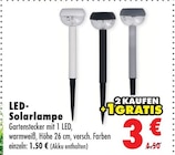 LED-Solarlampe Angebote bei Mäc-Geiz Chemnitz für 3,00 €