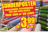 Bahnenware Teppichboden, PVC und Kunstrasen Angebote bei wohnstore Westermann Beckum für 3,99 €