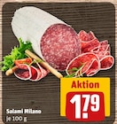 Wurst im REWE Prospekt Salami Milano im aktuellen REWE Prospekt für 1,79 €