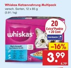Aktuelle Katzenfutter Angebote bei Netto Marken-Discount in Erfurt Aktuelles Katzennahrung Multipack Angebot bei Netto Marken-Discount in Erfurt ab 3,99 €