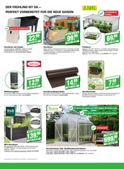 Aktueller EGGER Fachmarkt Prospekt mit Gewächshaus, "März-Highlights", Seite 5