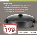 Multipfanne im Angebot bei GLOBUS in Kaarst Multipfanne Angebote von GOURMETmaxx bei GLOBUS Kaarst für 19,99 €
