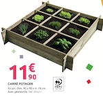 Mr.Bricolage Château-Renard - Promo Carré Potager Promo Carré Potager à 11,90 € dans le catalogue Mr.Bricolage à Château-Renard