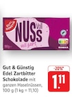 Edel Zartbitter Schokolade Angebote von Gut & Günstig bei EDEKA Pirmasens für 1,11 €