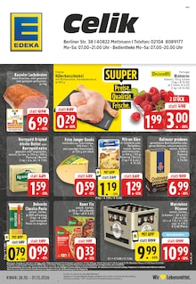 Bier im EDEKA Prospekt "Aktuelle Angebote" mit 26 Seiten (Mettmann)