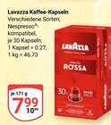 Kaffee-Kapseln Angebote von Lavazza bei GLOBUS Altenburg für 7,99 €