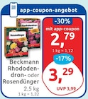 Rhododendron-Dünger von Beckmann im aktuellen budni Prospekt