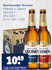 Pilsener bei Getränkewelt im Dortmund Prospekt für 10,49 €