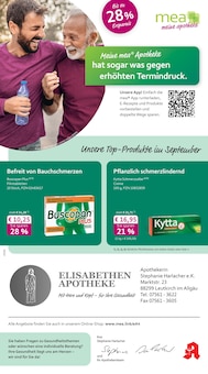 mea - meine apotheke Prospekt Unsere September-Angebote mit 4 Seiten