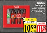 EDEKA - Coca-Cola, Fanta, Sprite und weitere Sorten Angebot im Prospekt Coca-Cola, Fanta, Sprite und weitere Sorten bei EDEKA im Prospekt "" für 10,99 €