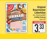 Original Bayerischer Leberkäse im EDEKA Prospekt Original Bayerischer Leberkäse von GUT&GÜNSTIG im aktuellen EDEKA Prospekt für 3,33 €