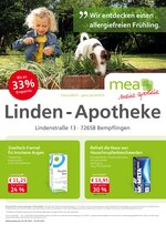 mea - meine apotheke Prospekt für Metzingen mit 4 Seiten mea - meine apotheke Prospekt für Metzingen: "Unsere März-Angebote", 4 Seiten, 01.03.2021 - 31.03.2021