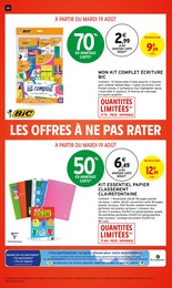Offre Protège-Cahier dans le catalogue Intermarché du moment à la page 44