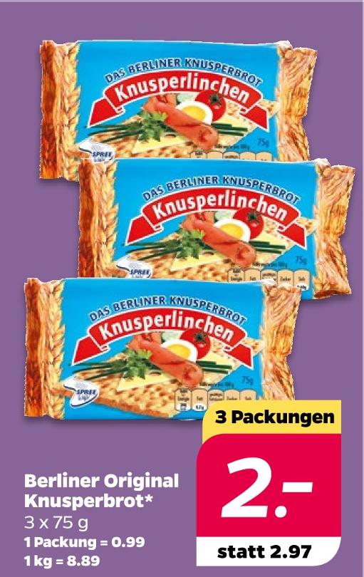 Berliner Original Knusperbrot