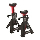 Lot de 2 chandelles fixes 2 tonnes à crémaillères AUTOBEST - AUTOBEST en promo chez CarterCash Lot de 2 chandelles fixes 2 tonnes à crémaillères AUTOBEST - AUTOBEST dans le catalogue CarterCash