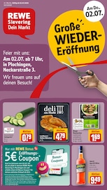 REWE Discounter Prospekt der aktuellen Woche mit 32 Seiten, gültig von 29.06.2026 bis 04.07.2026, in Plochingen und Umgebung Aktueller REWE Discounter Prospekt in Plochingen und Umgebung, "Dein Markt" mit 32 Seiten, 29.06.2026 - 04.07.2026