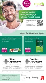 mea - meine apotheke Apotheken Prospekt der aktuellen Woche mit 4 Seiten, gültig von 01.08.2026 bis 31.08.2026, in Süßen und Umgebung Aktueller mea - meine apotheke Apotheken Prospekt in Süßen und Umgebung, "Unsere August-Angebote" mit 4 Seiten, 01.08.2026 - 31.08.2026