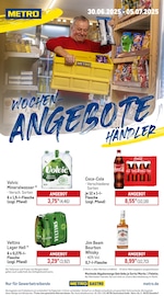 Aktueller METRO Supermarkt Prospekt in Rockenberg und Umgebung, "Wochenangebote Händler" mit 26 Seiten, 30.06.2025 - 05.07.2025