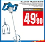 Mélangeur Malaxeur 1400 W - Brico Cash à Poitiers Mélangeur Malaxeur 1400 W en promo chez Brico Cash Poitiers à 49,90 €