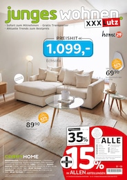 Wohnlandschaft Angebot & Preis im aktuellen XXXLutz Möbelhäuser Prospekt Wohnlandschaft Angebot im aktuellen XXXLutz Möbelhäuser Prospekt auf Seite 1