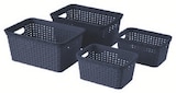 Aufbewahrungskorb-Set, 4-teilig Angebote von LIVARNO home bei Lidl Bergisch Gladbach für 4,99 €