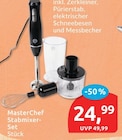 Stabmixer-Set von MasterChef im aktuellen budni Prospekt