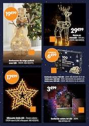 Promos Bonhomme De Neige Lumineux dans le catalogue "Décoration de Noël" de B&M à la page 33